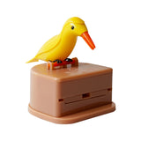 Cute Bird Toothpick Box Creative Automatic Toothpick Storage Box Home Organizers Accessories Dining Table Decor Ornaments