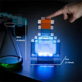 Minecraft Glowing Torch Model Color Changing Bottle Mineral Light LED Decorative Light Glow In The Dark Home Decoration